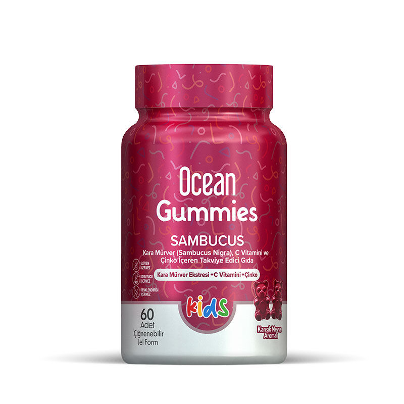 Ocean Gummies Sambucus 60 Soft Jel